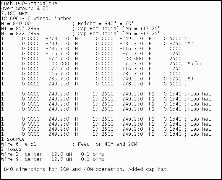 K6JRF's Mod D40 DP in SA operation