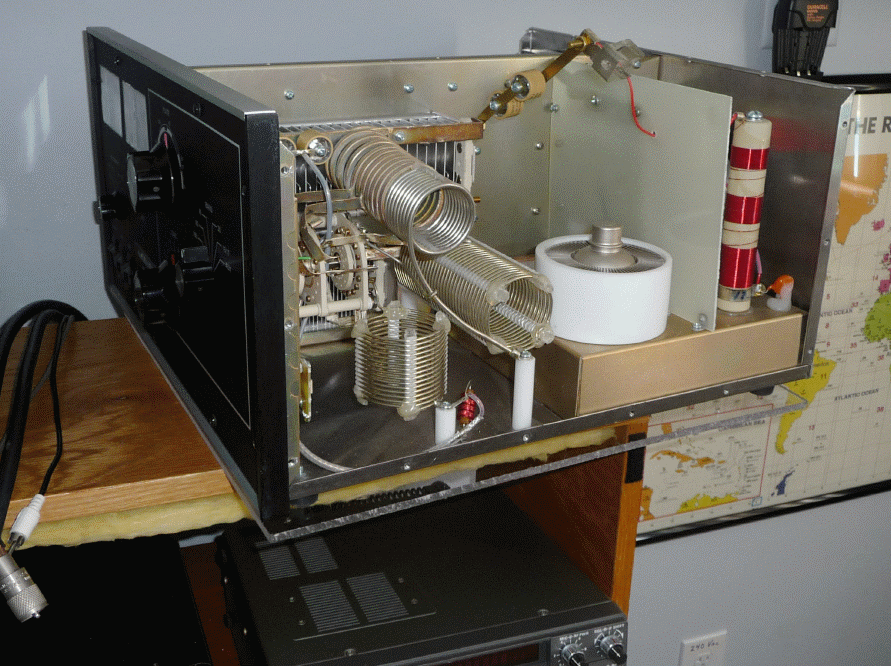 Ameritron AL-1500 on my Lazy Susan