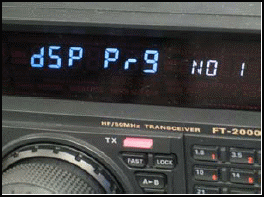 EDSP display on FT-2000