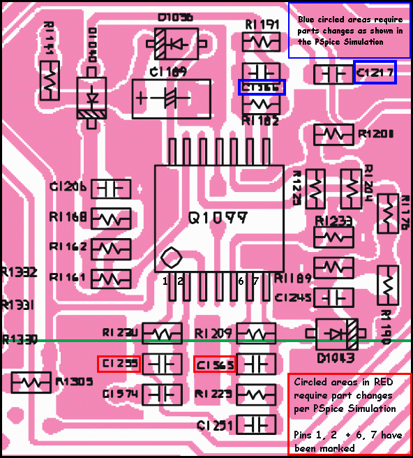 FT2000 Vox - AntiVox Parts Layout from Service Manual