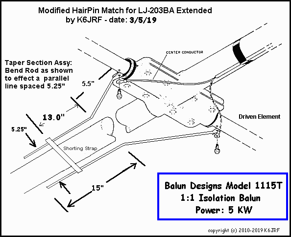 Hairpin Matching for LJ203BA Extended