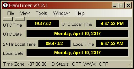 HAM Timer
                                V2.31