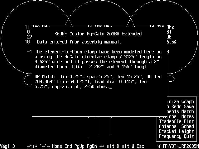 K6JRF's Custom Tuned HFG203BA Extended