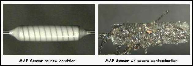 MAF sensor closeup
