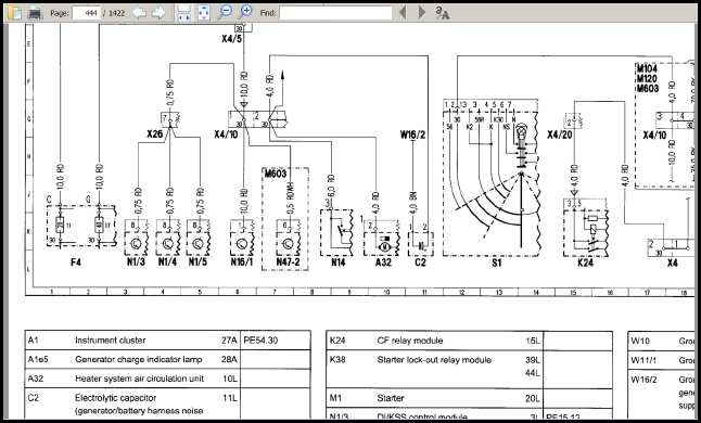 PG 444 in W140 ETM