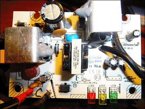 Schumacher PS-1562A-CA Circuit Board