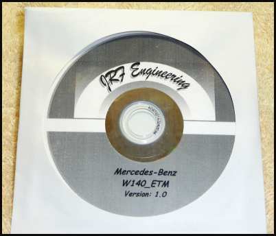 MB W140 ETM on CD-ROM