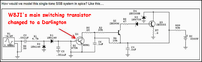 W8JI's Spice Dynamic Bias Ckt