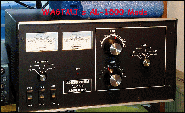 Completed Ameritron AL-1500 by WA6TMJ