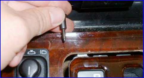 Tool for removing Center Console Screws